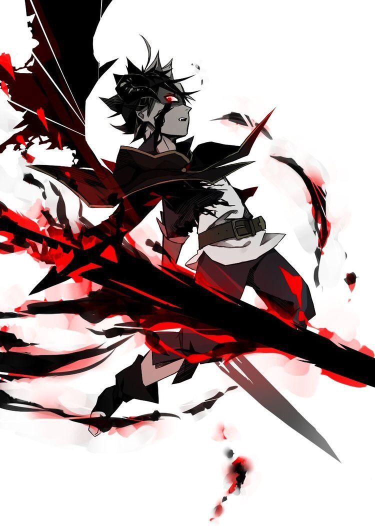 750x1052 Black Clover Asta Demon Wallpaper