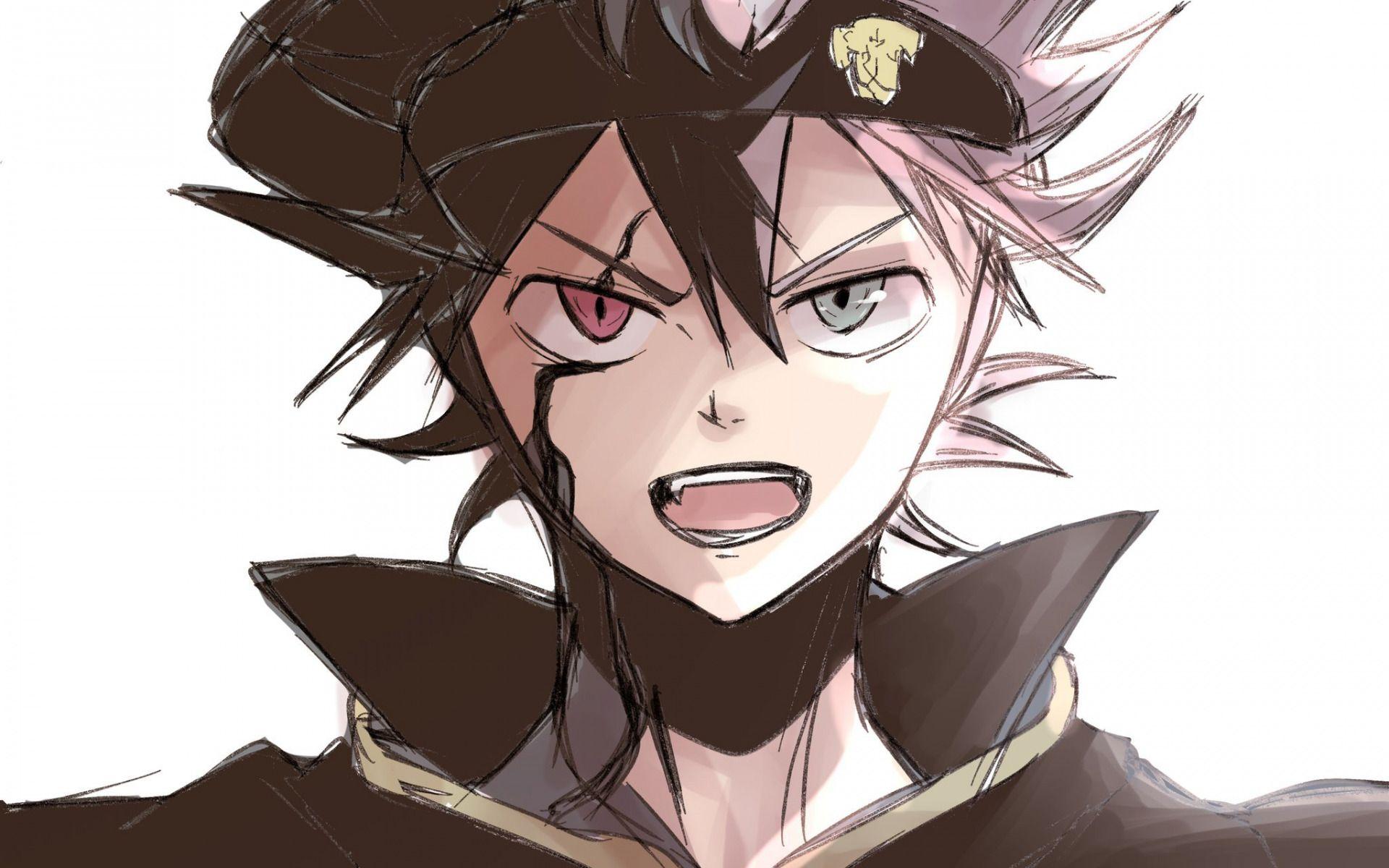1920x1200 Download wallpaper Asta, Black Clover, anime characters, portrait, creative art, japanese manga for desktop with resolution 1920x1200. High Quality HD picture wallpaper