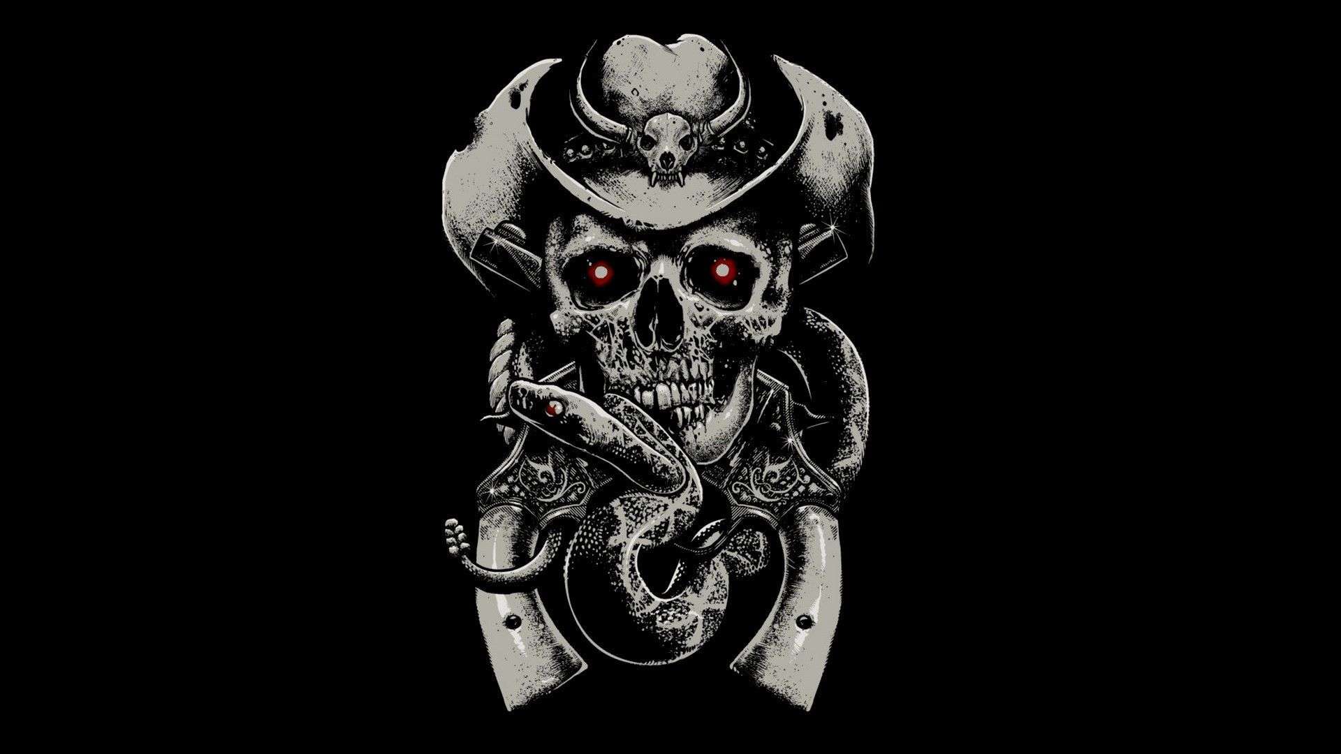 1920x1080 Wallpaper Army Skull Logo