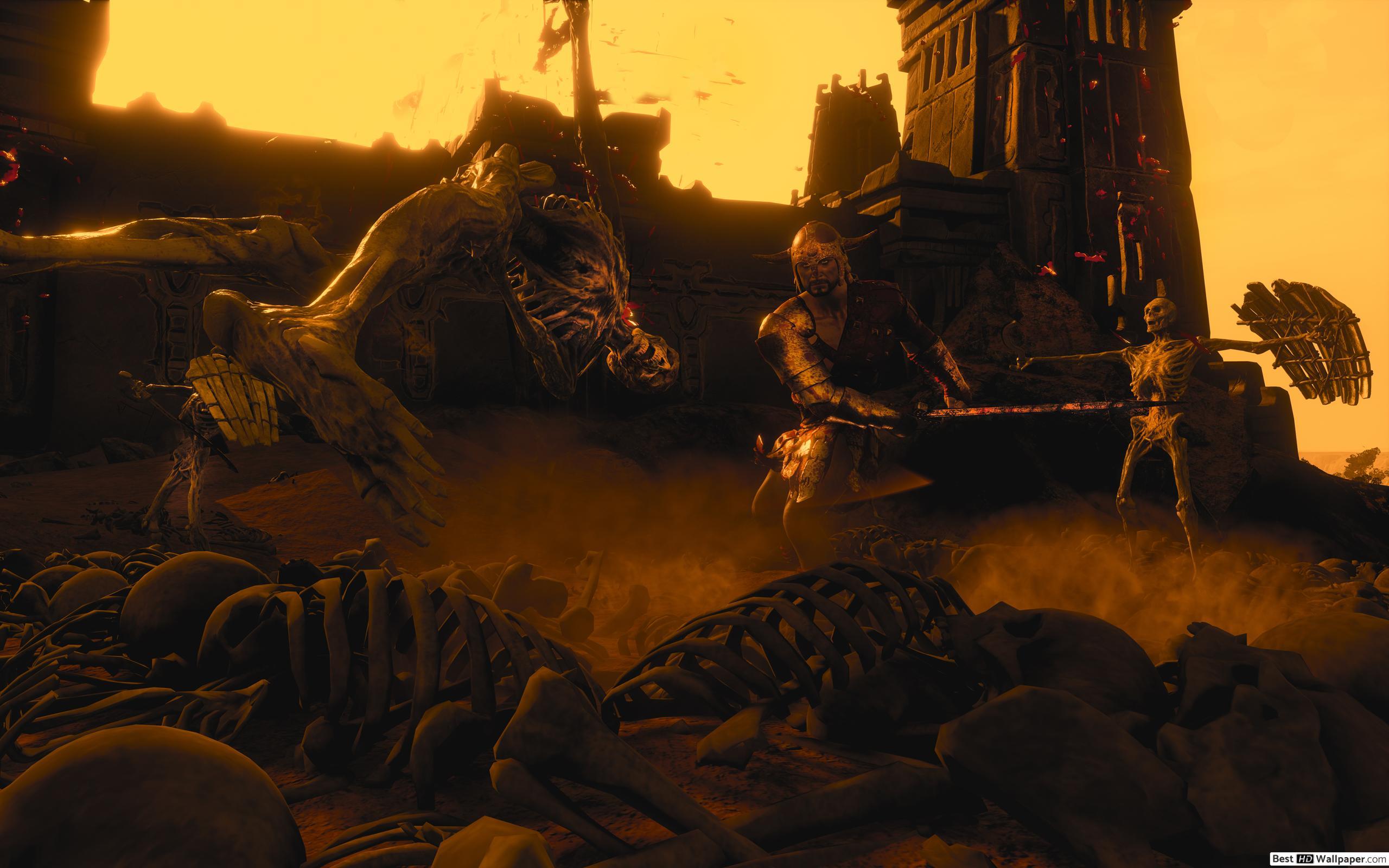 2560x1600 Army of Darkness of Conan Exiles HD wallpaper download