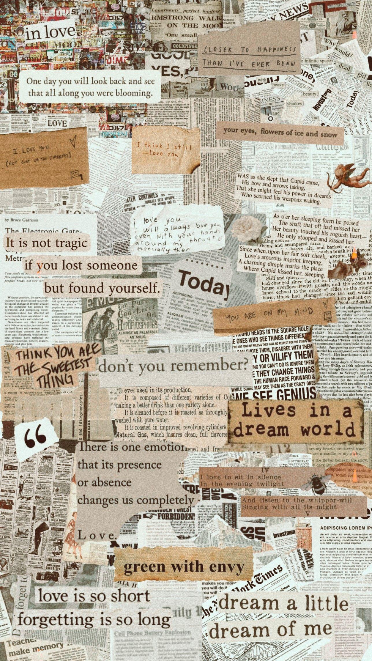 Newspaper Aesthetic Wallpapers Top Free Newspaper Aesthetic Backgrounds Wallpaperaccess