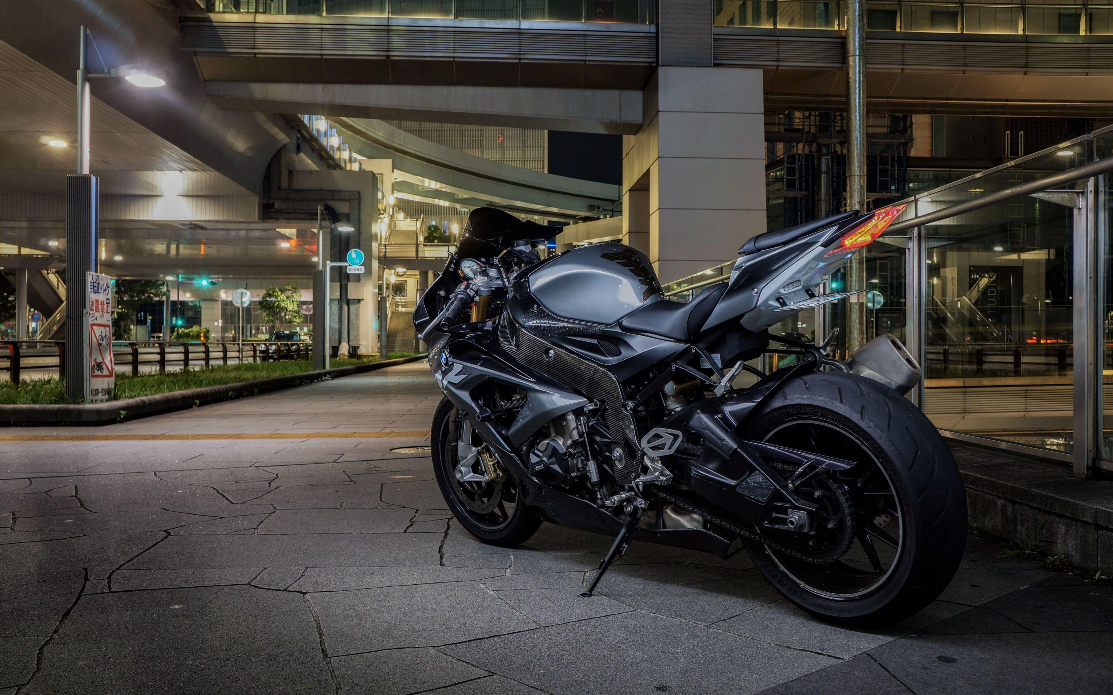 3840x2400 Download BMW S1000RR, black, bike wallpaper, 3840x 4K Ultra HD 16: Widescreen