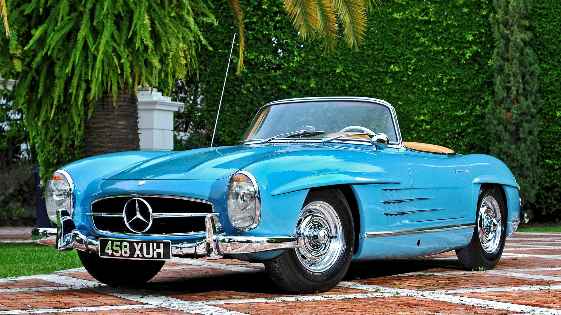 1920x1080 Mercedes 300 Coupe 1960 HD Wallpaper