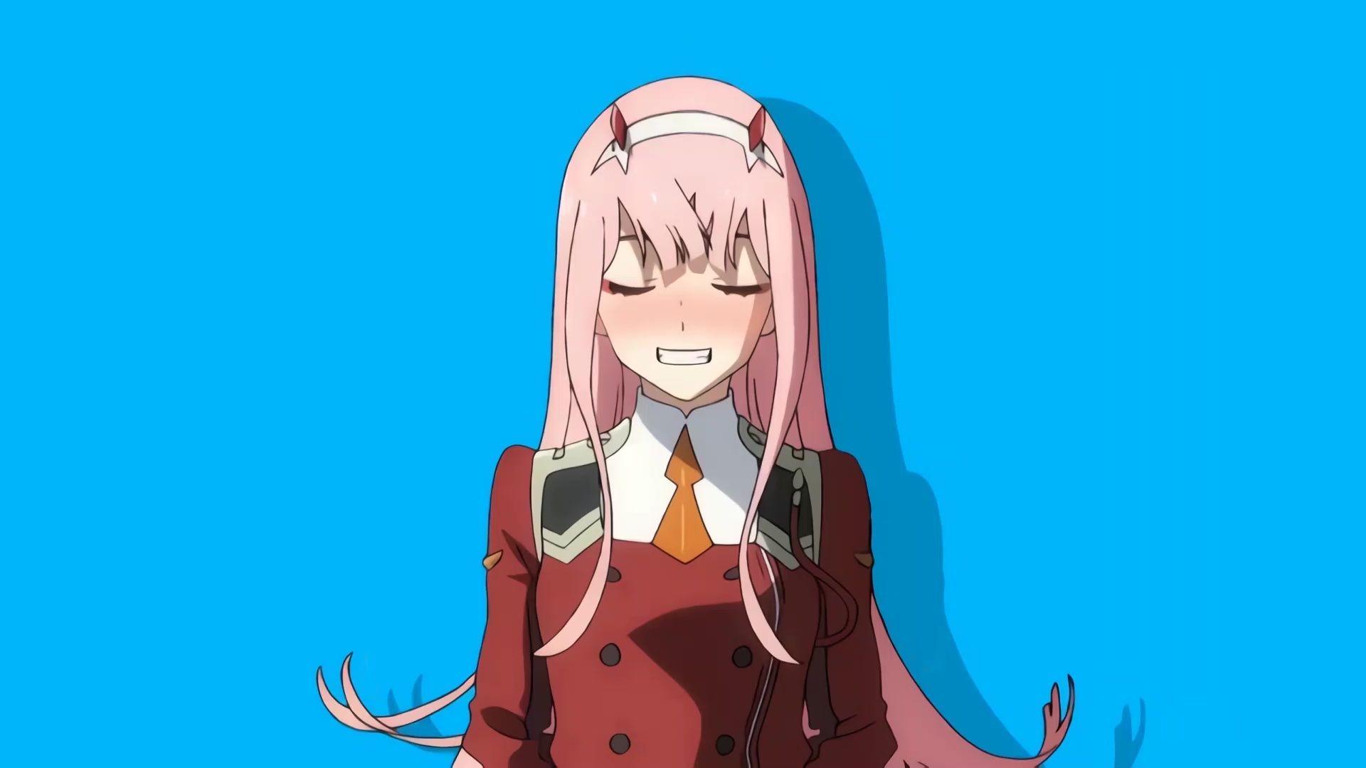 1920x1080 Zero Two Jumping In The FranXX Live Wallpaper