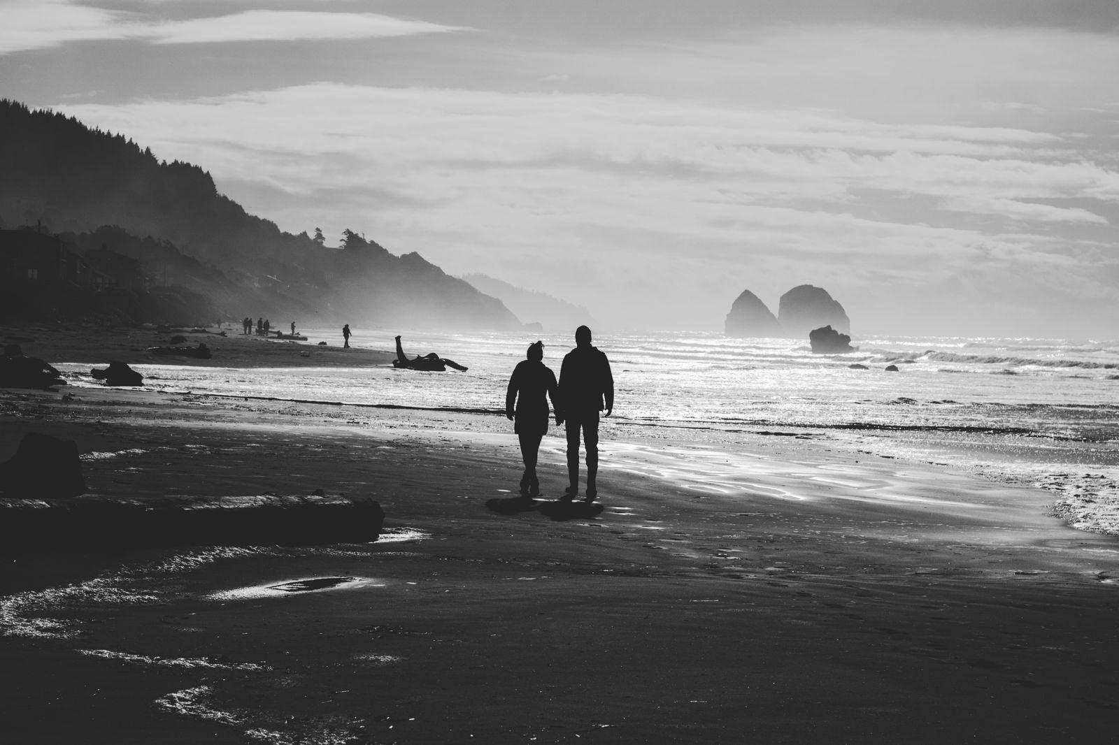 1600x1066 Sea Ocean Beach Black And White People Sand Walking Arnold Dover Beach HD Wallpaper