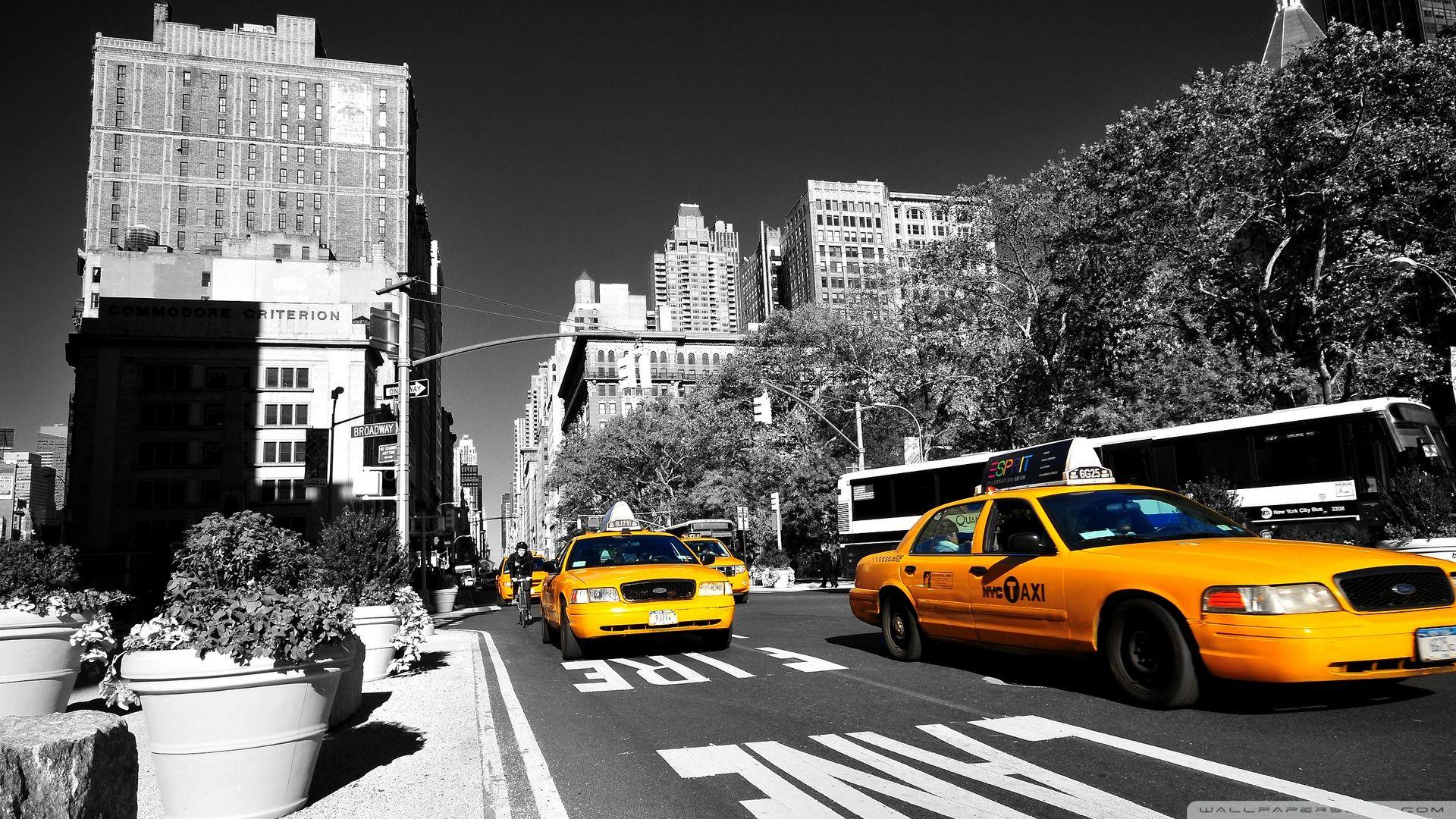 New York Taxi Wallpapers - Top Free New York Taxi Backgrounds