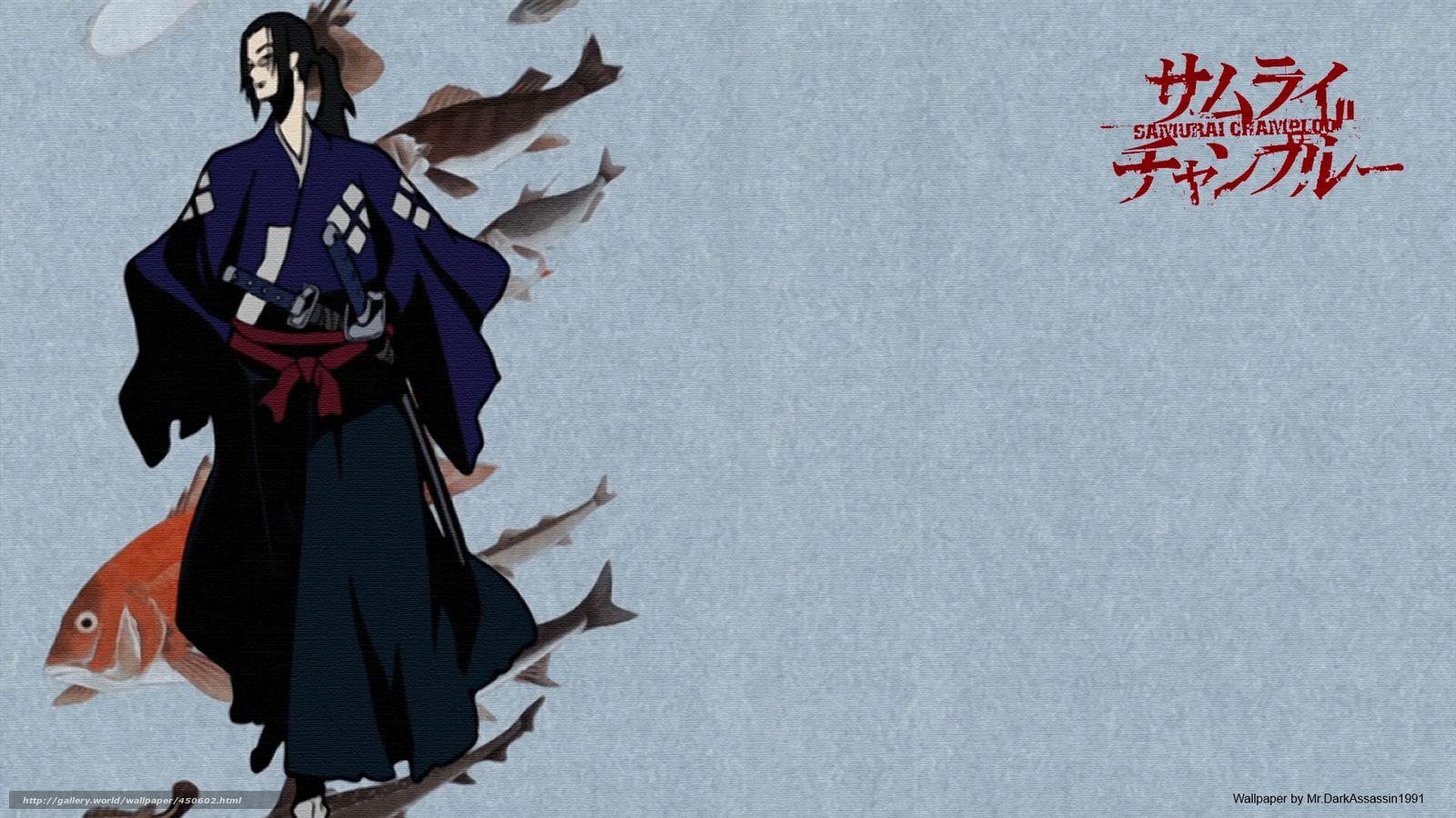 1600x900 Samurai Champloo Jin Wallpaper