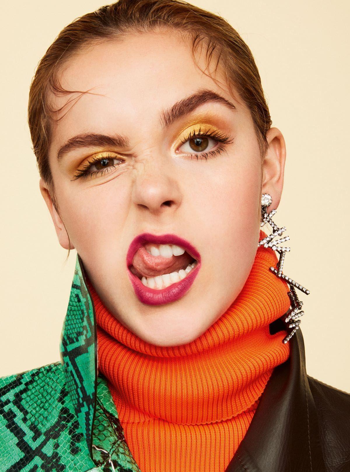 1200x1618 Kiernan Shipka HD Wallpaperwallpaper.net. Kiernan shipka, Makeup looks, Neon makeup