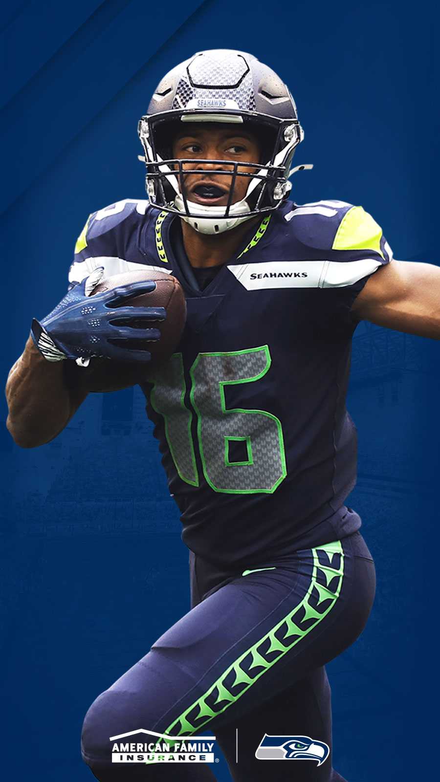 D.K. Metcalf / Tyler Lockett Wallpaper on Behance