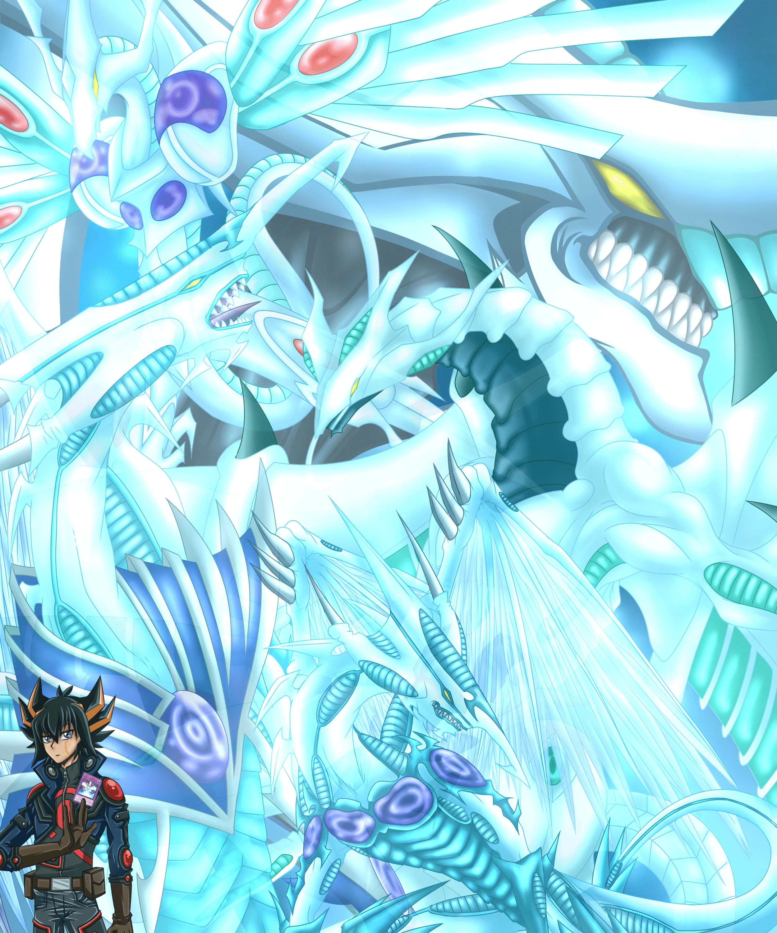 2500x3000 Yu Gi Oh! 5D's Wallpaper Anime Image Board