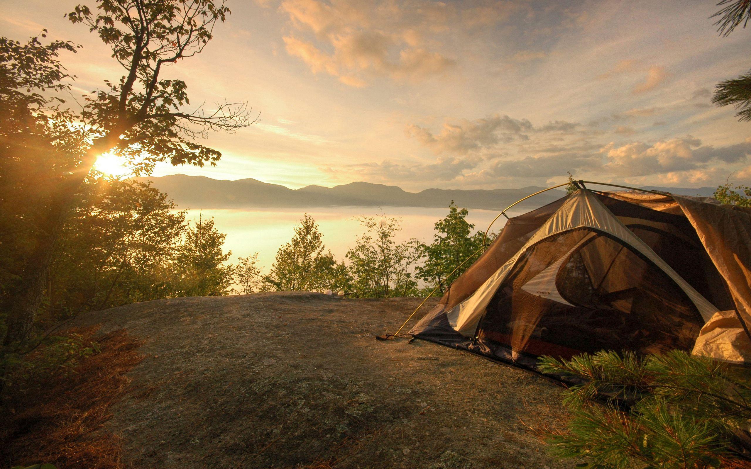 camping wallpaper desktop