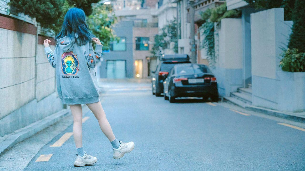 1280x720 IU Blueming PC Wallpaper (1920 x 1080). Iu fashion, Korean fashion, Cute outfits