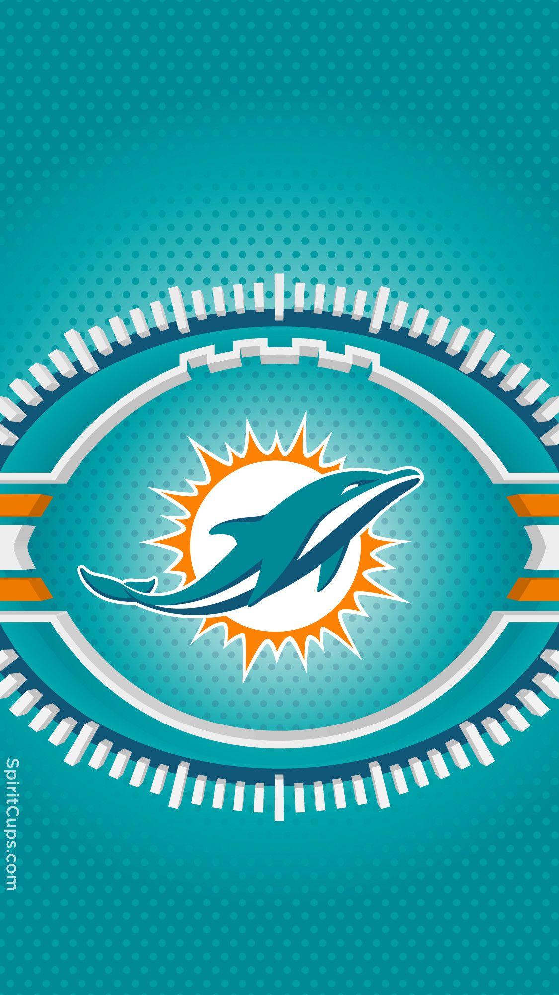 2020-2021 Miami Dolphins Lock Screen Schedule for iPhone 6-7-8 Plus