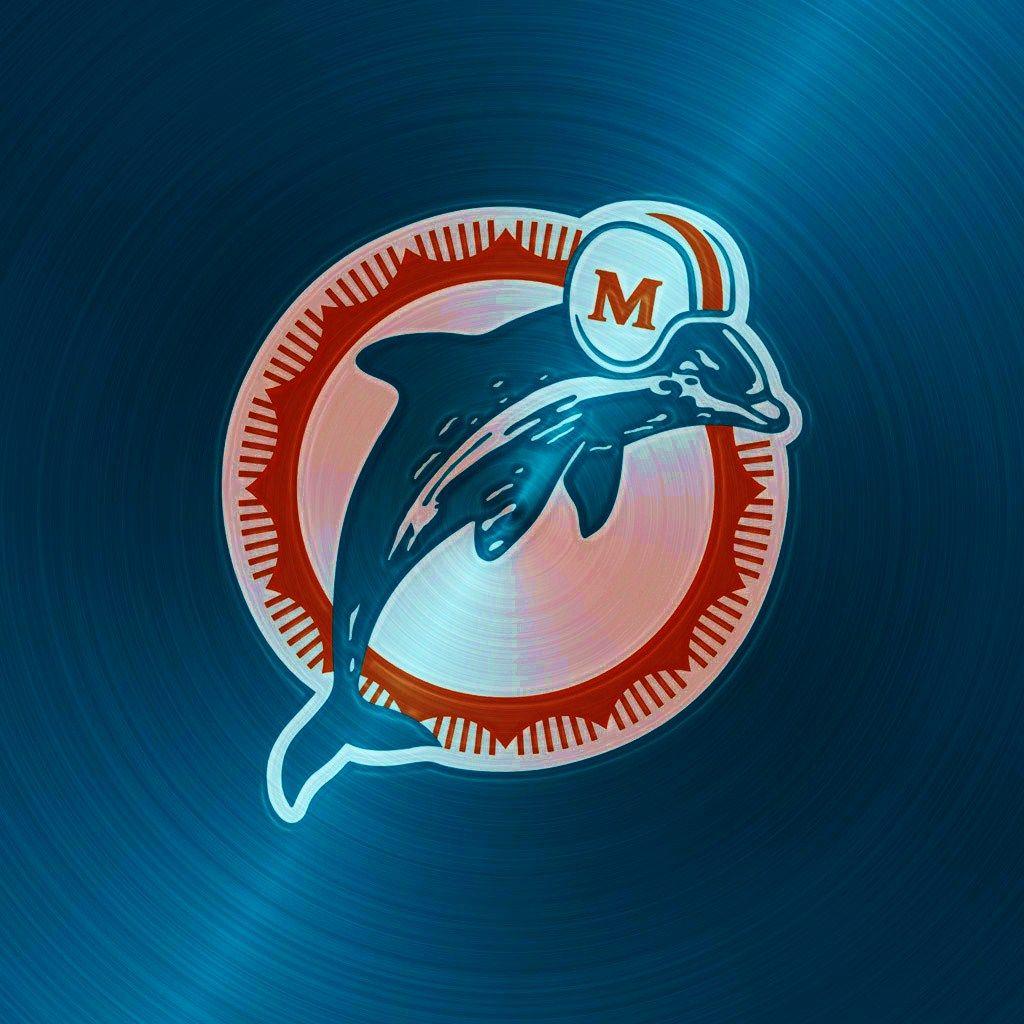 Miami Dolphins Retro Wally : r/iphonewallpapers