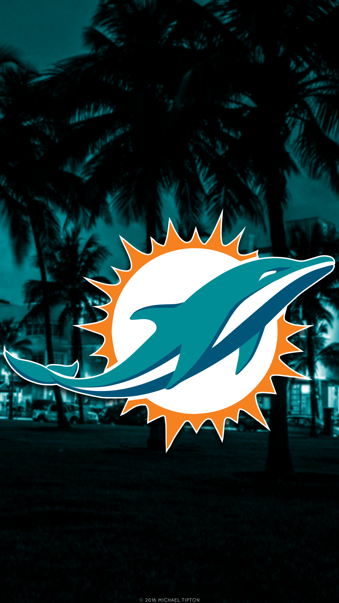 Miami Dolphins #iPhone 4s #Wallpaper