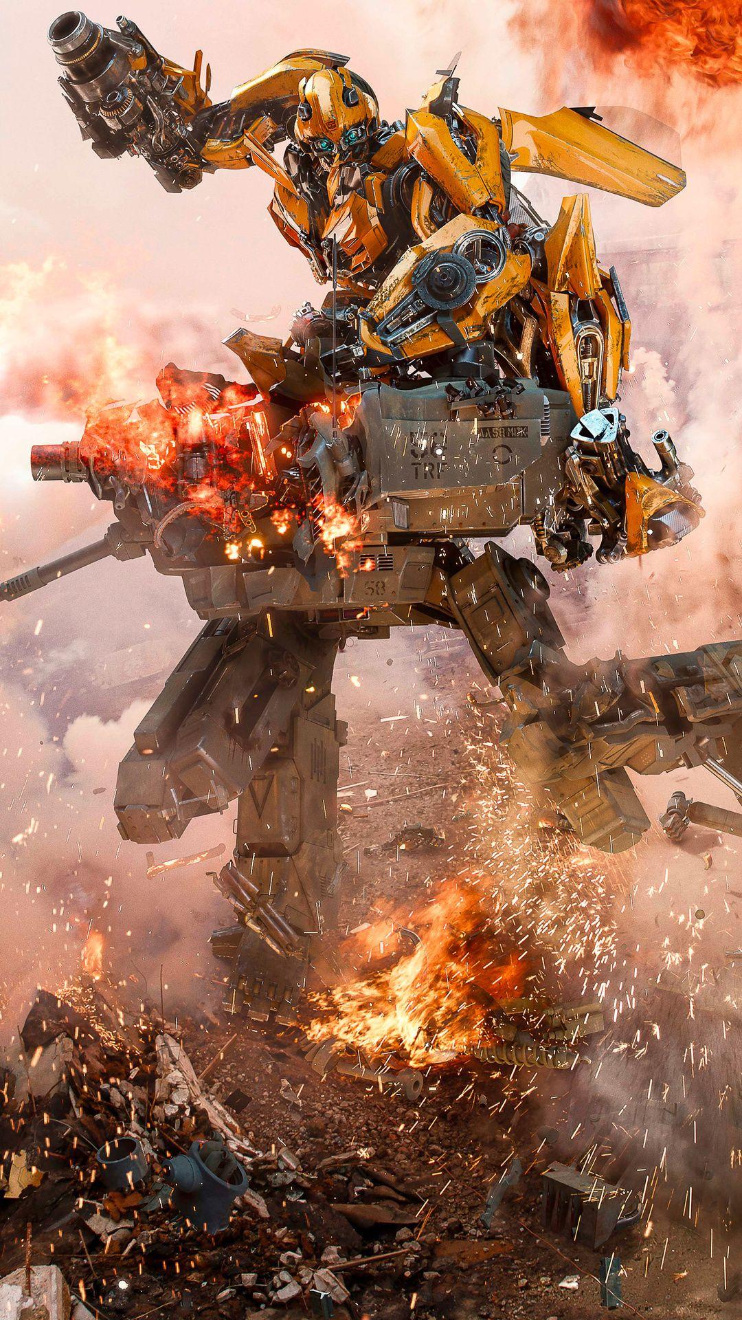 1080x1920 Transformers The Last Knight Bumblebee Goes To War 8k iPhone 6s, 6 Plus, Pixel xl , One Plus 3t, 5 HD 4k Wallpaper, Image, Background, Photo and Picture