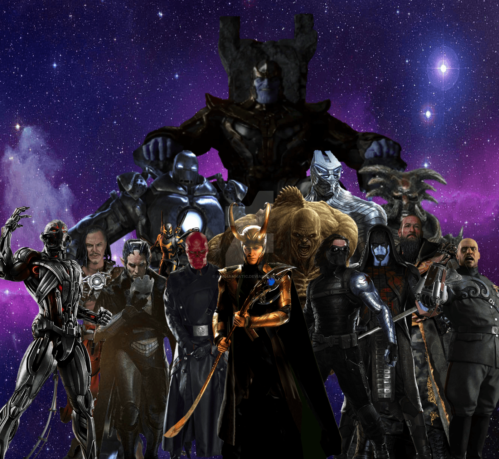 1600x1472 Marvel Villains Wallpaper