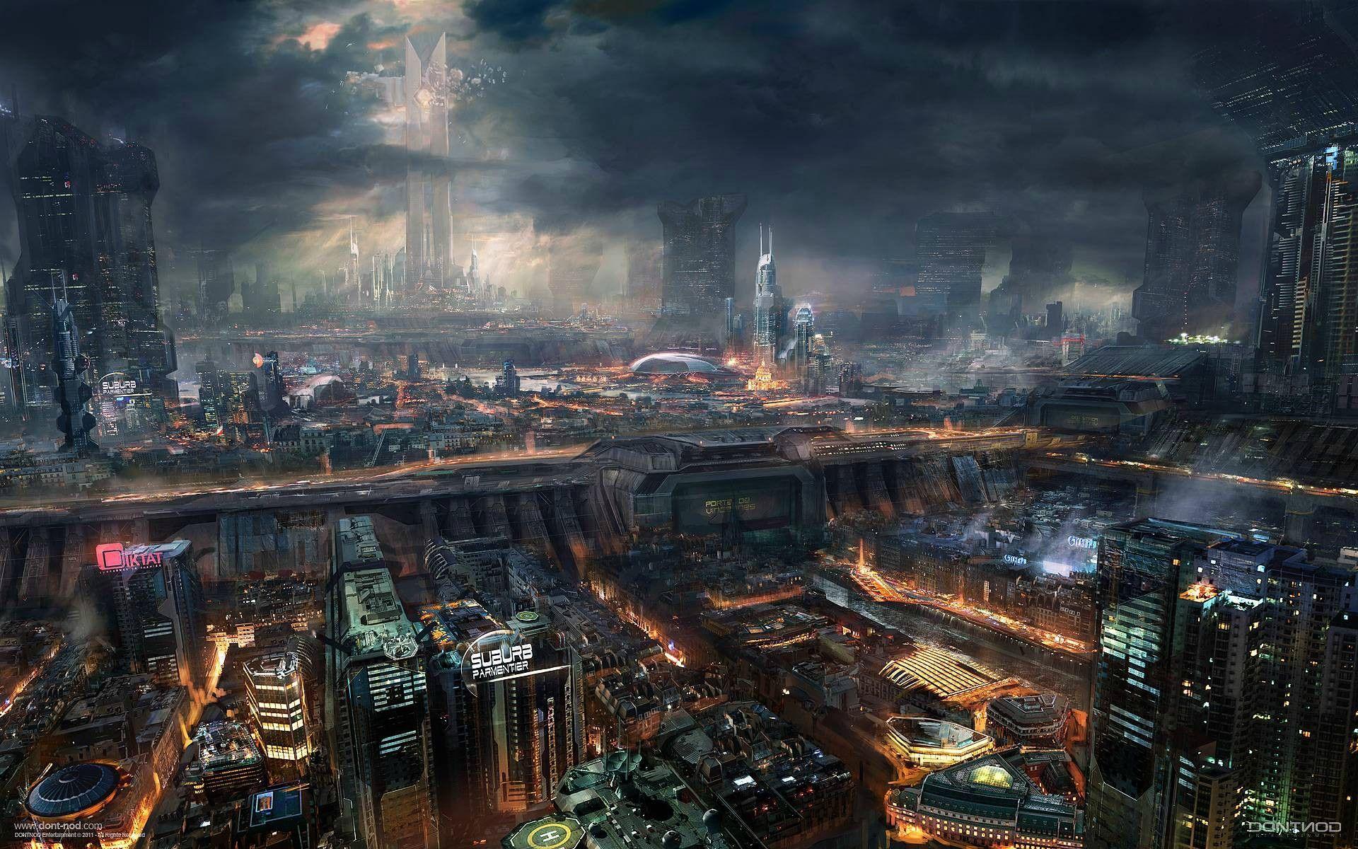 1920x1200 wallpaper future, cityscape, metropolitan area, metropolis, city, urban area