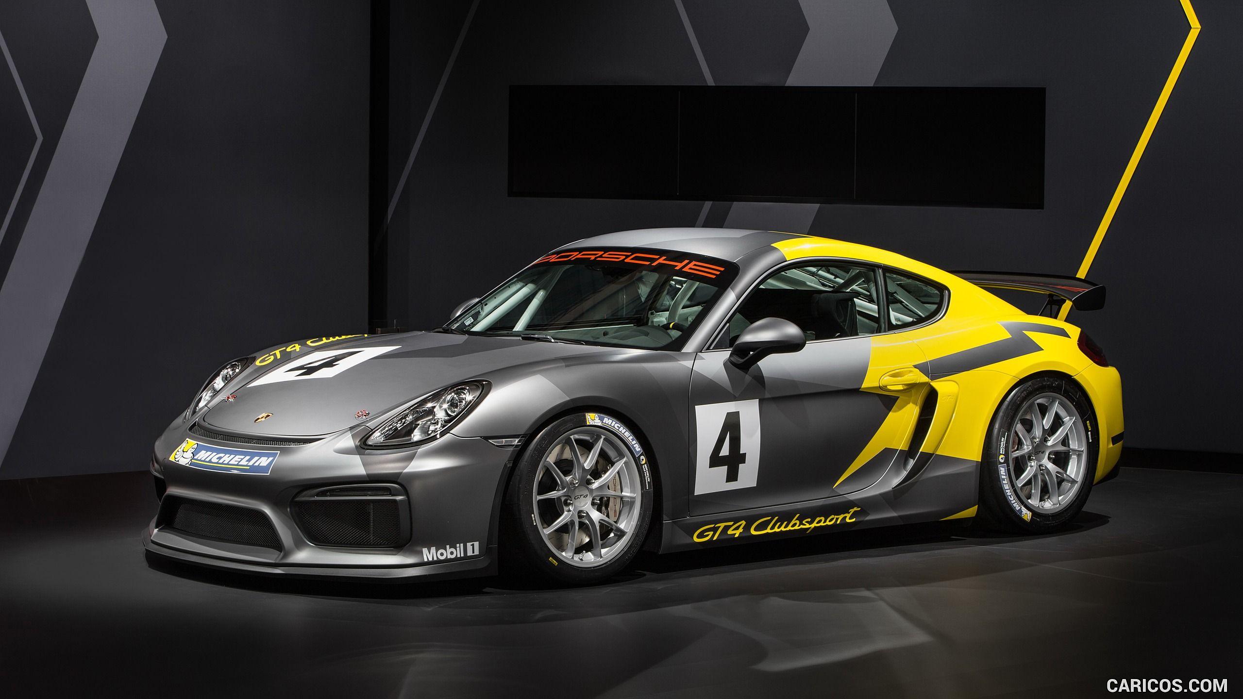 2560x1440 Porsche Cayman GT4 Clubsport Race Car. HD Wallpaper x1440