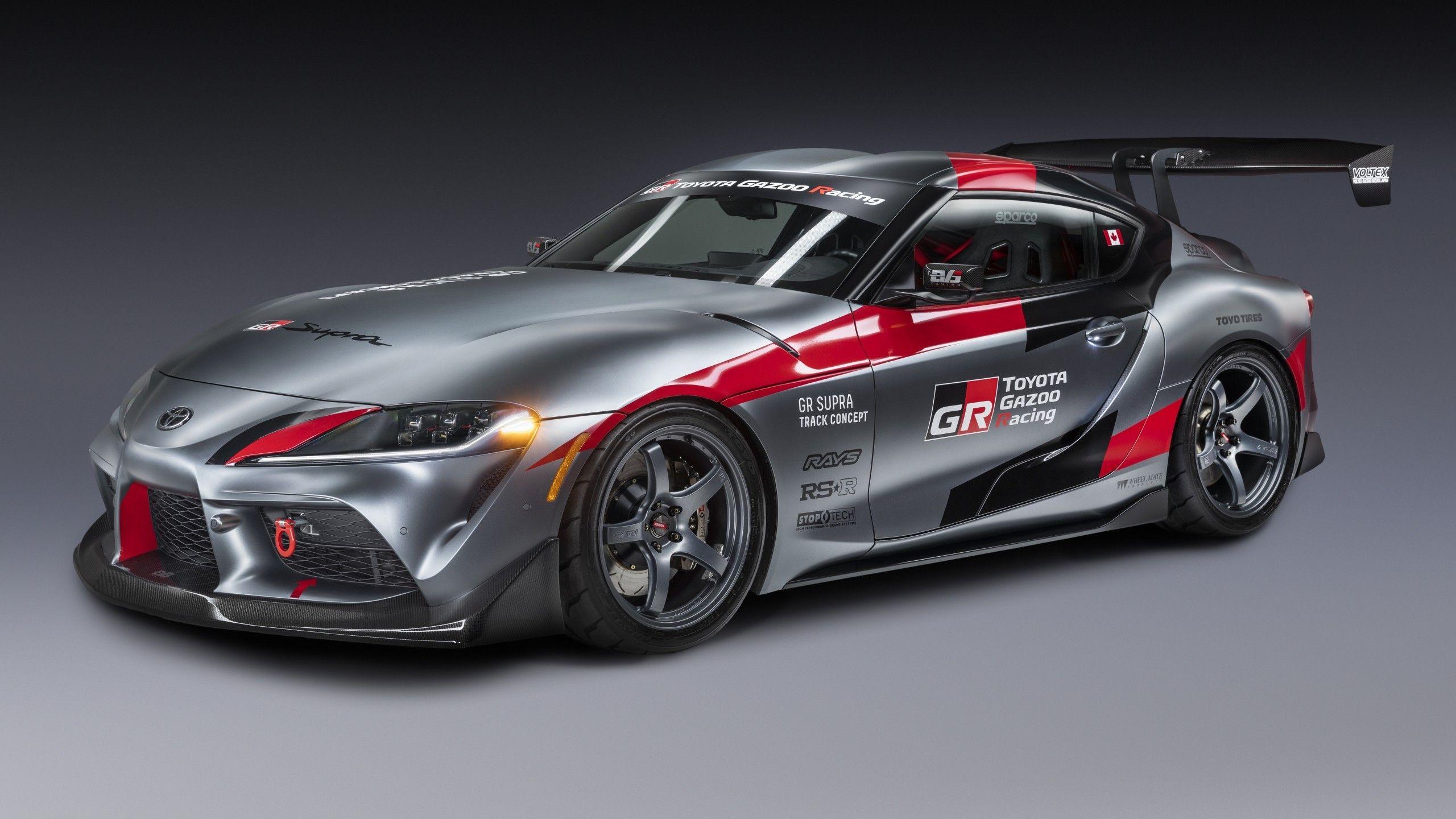2560x1440 Download 2560x1440 Toyota Gr Supra, Side View, Racing Cars Wallpaper for iMac 27 inch