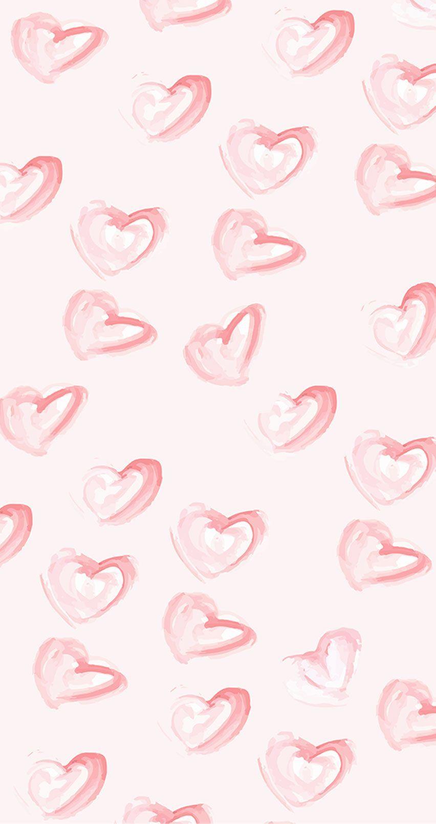 852x1608 Heart iPhone Wallpaper