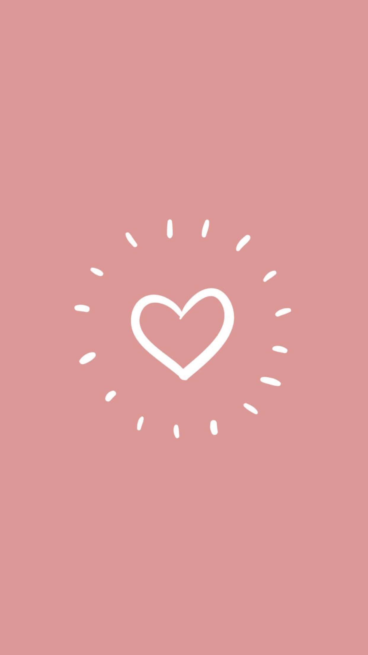 1242x2208 Tumblr Heart Wallpaper