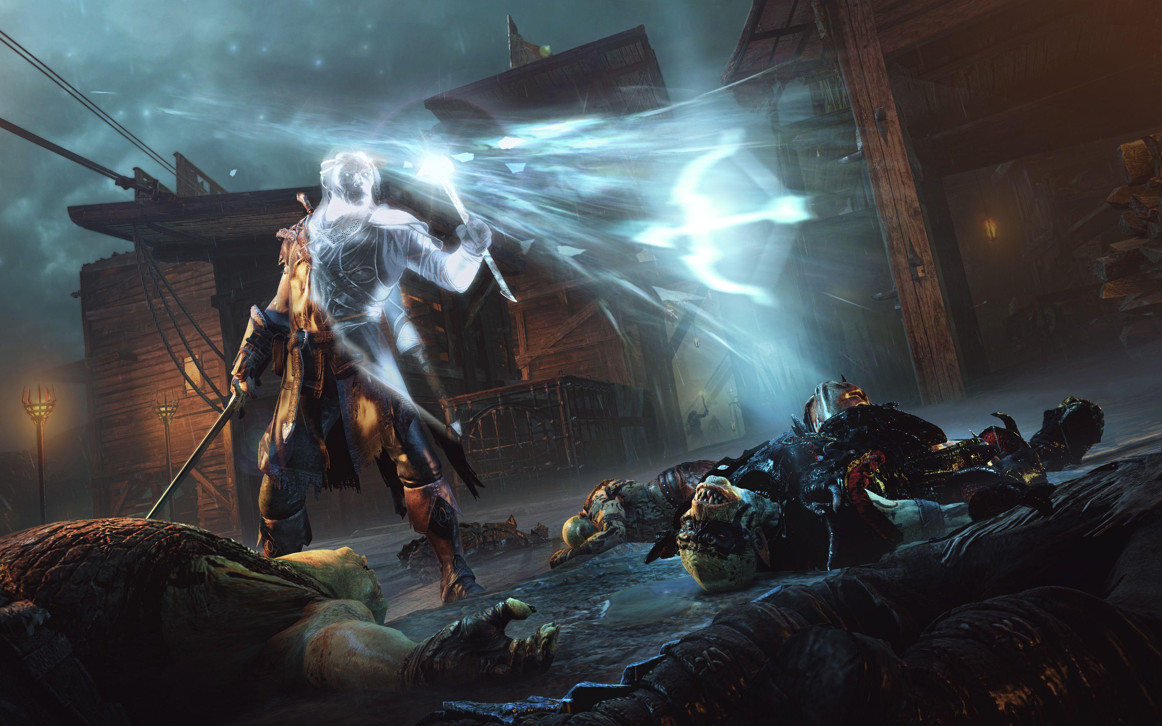 3840x2400 Middle Earth Shadow of Mordor Wallpaper HD .