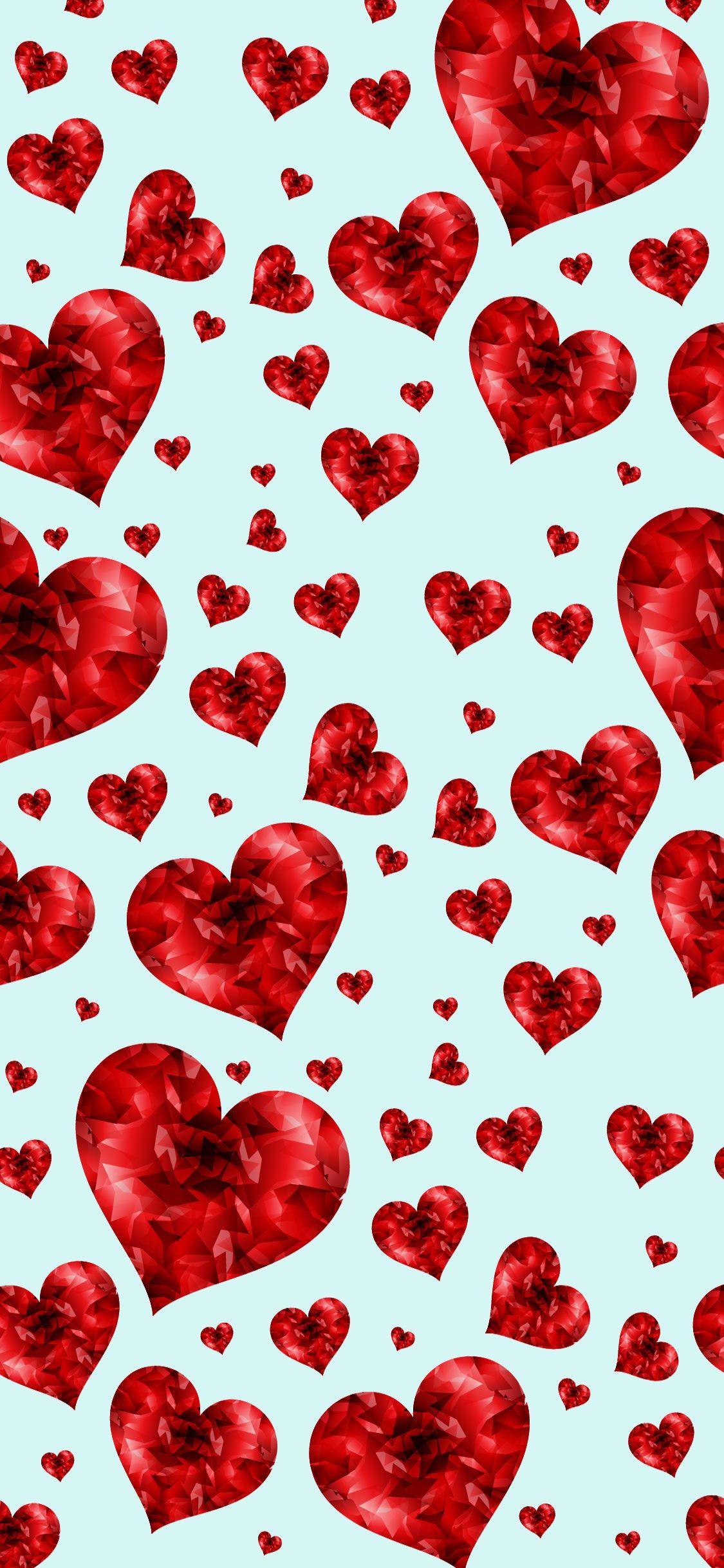 1125x2436 Cute Heart Wallpaper Device .