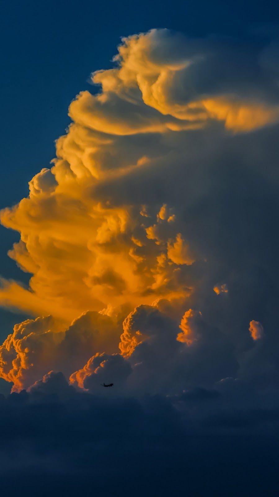 900x1600 Golden Sky. Photography wallpaper, Clouds wallpaper iphone, Best nature wallpaper