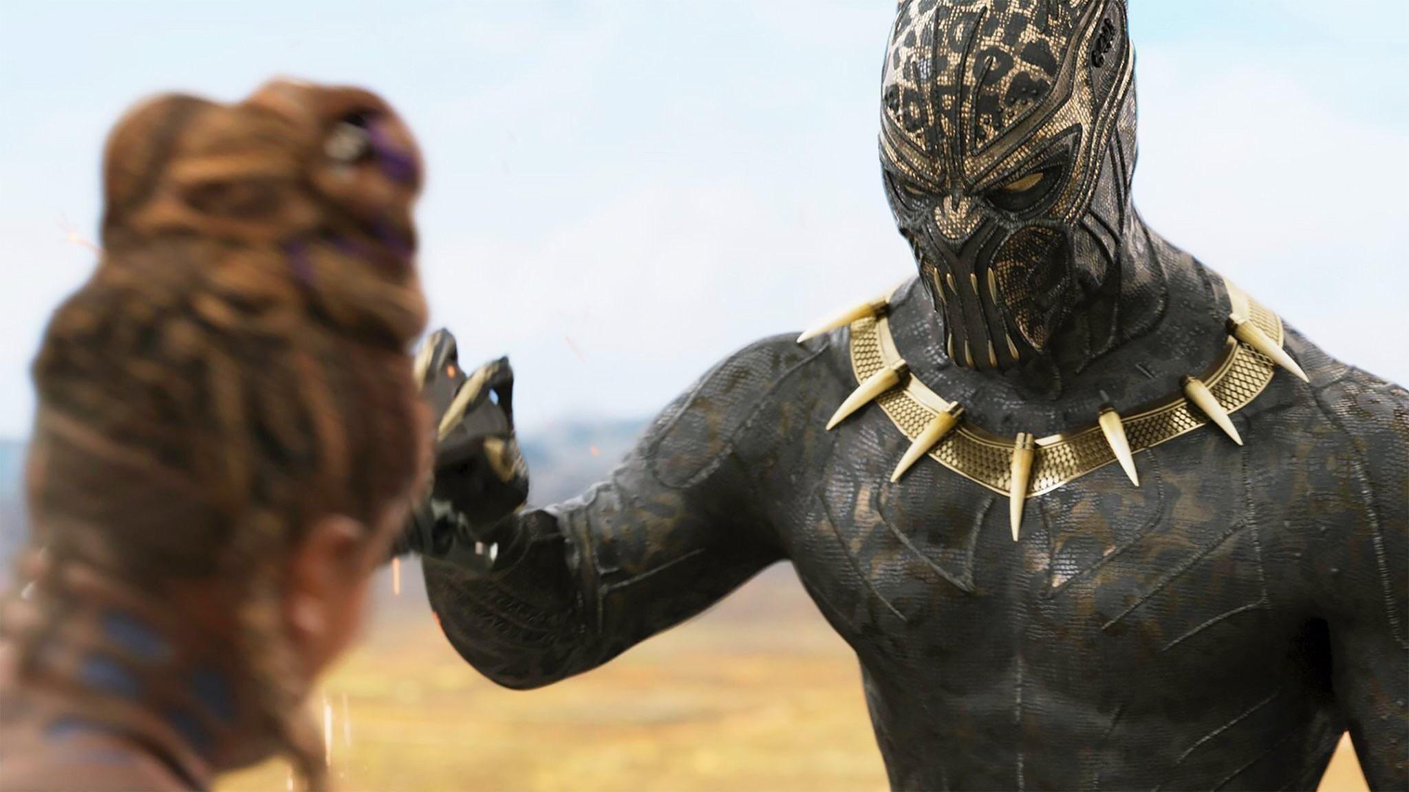 2048x1151 A New High Resolution Look At Killmonger's Golden Jaguar Suit From Black Panther. Black Panther Marvel, Black Panther, Black Panther Art