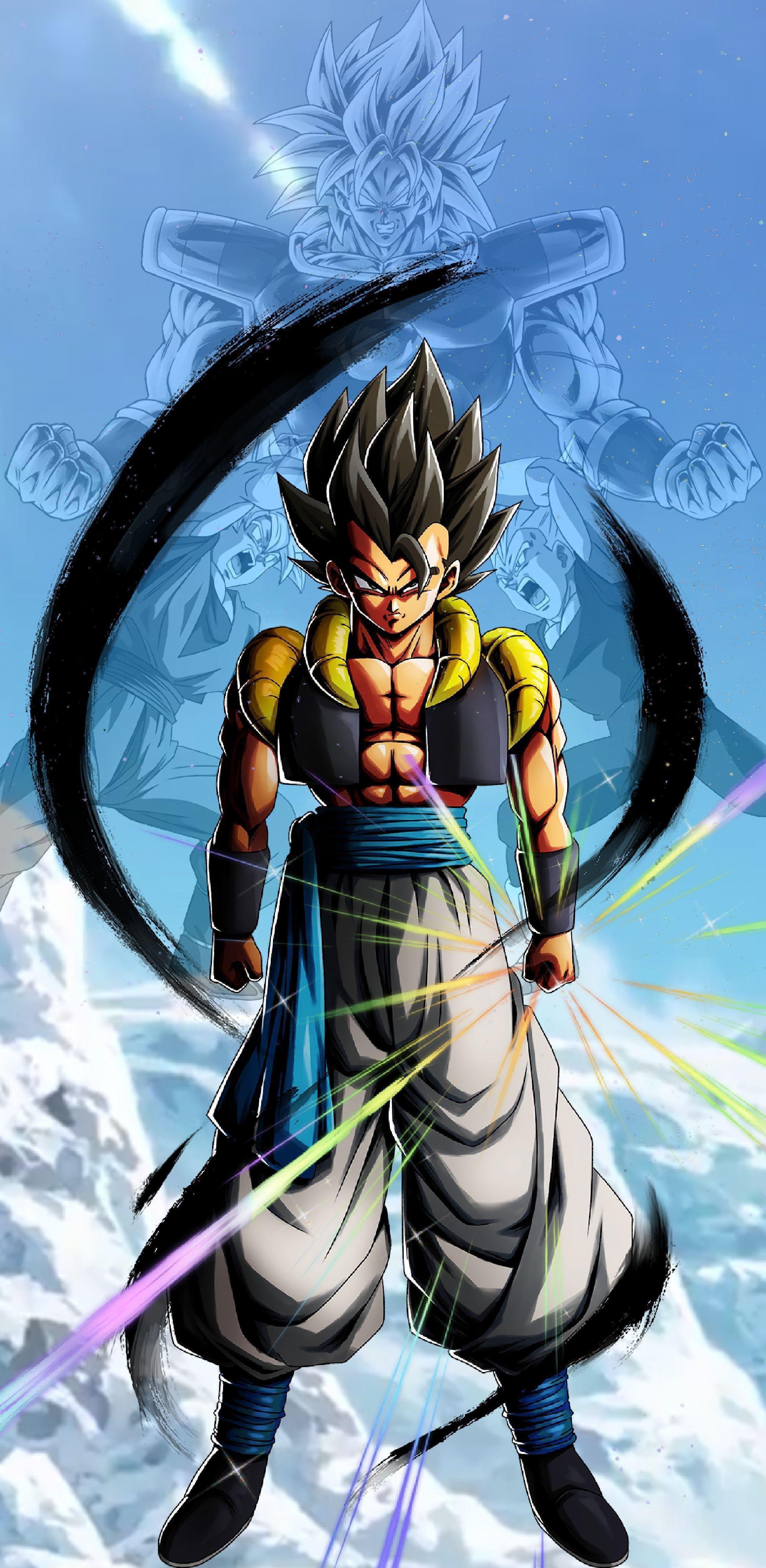 2225x4550 Dragon Ball Z Gogeta Wallpaper .