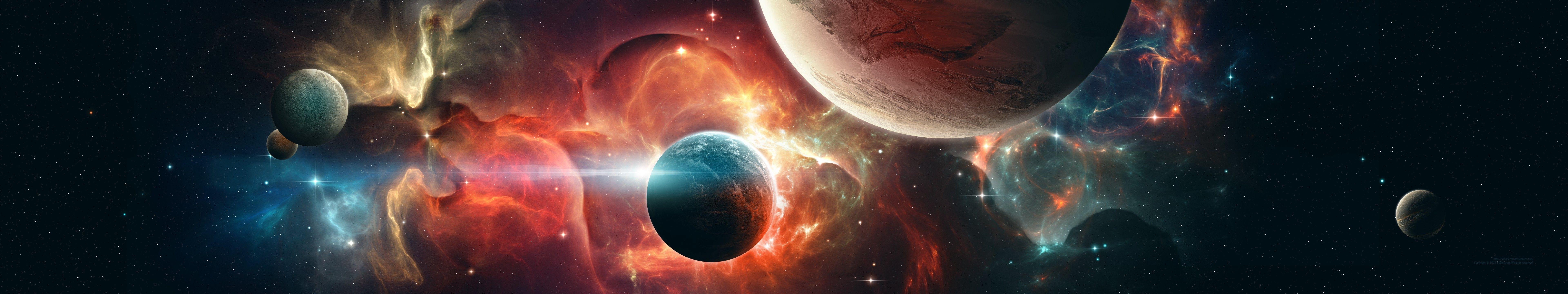 7680x1440 Triple Monitor Wallpaper 7680X1440 Space .