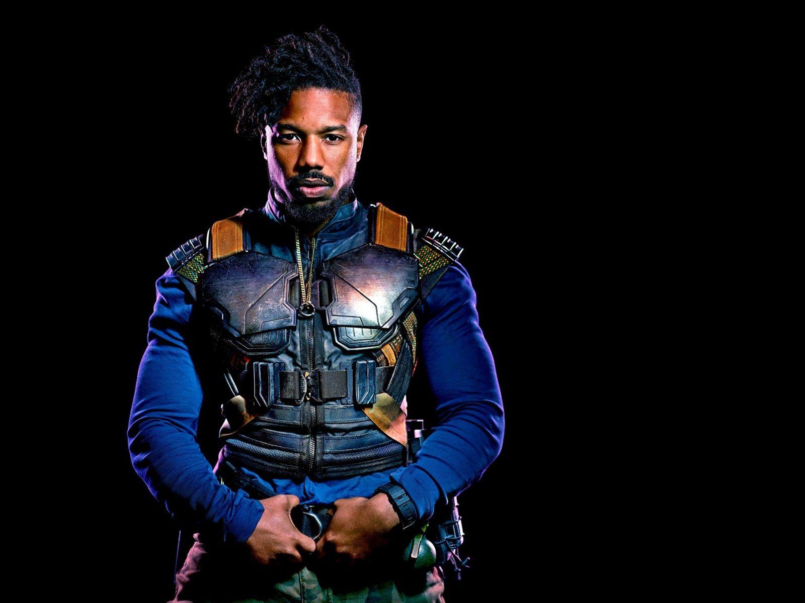 1600x1200 Black Panther, Erik Killmonger 640x1136 IPhone 5 5S 5C SE Wallpaper, Background, Picture, Image