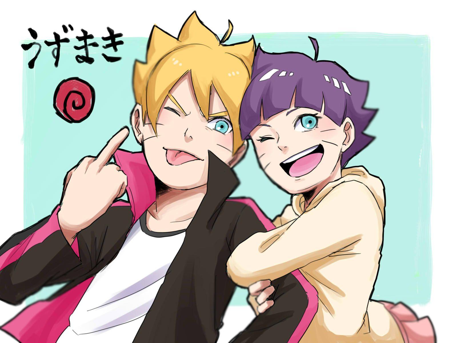 1600x1200 boruto and himawari Uzumaki Wallpaper