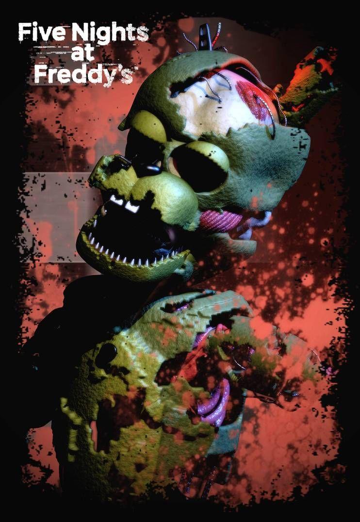 742x1076 Scraptrap Poster. Fnaf wallpaper, Five nights at freddy's, Anime fnaf