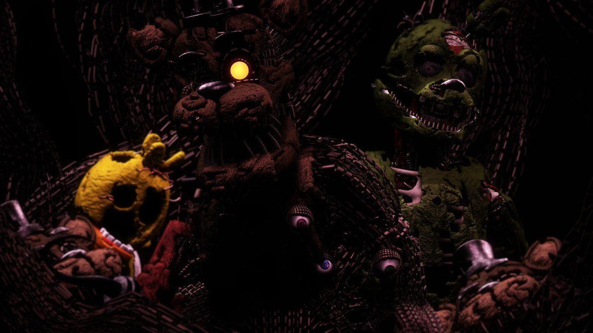 1191x670 Stylized Freddy And ScrapTrap (SFM FNAF)