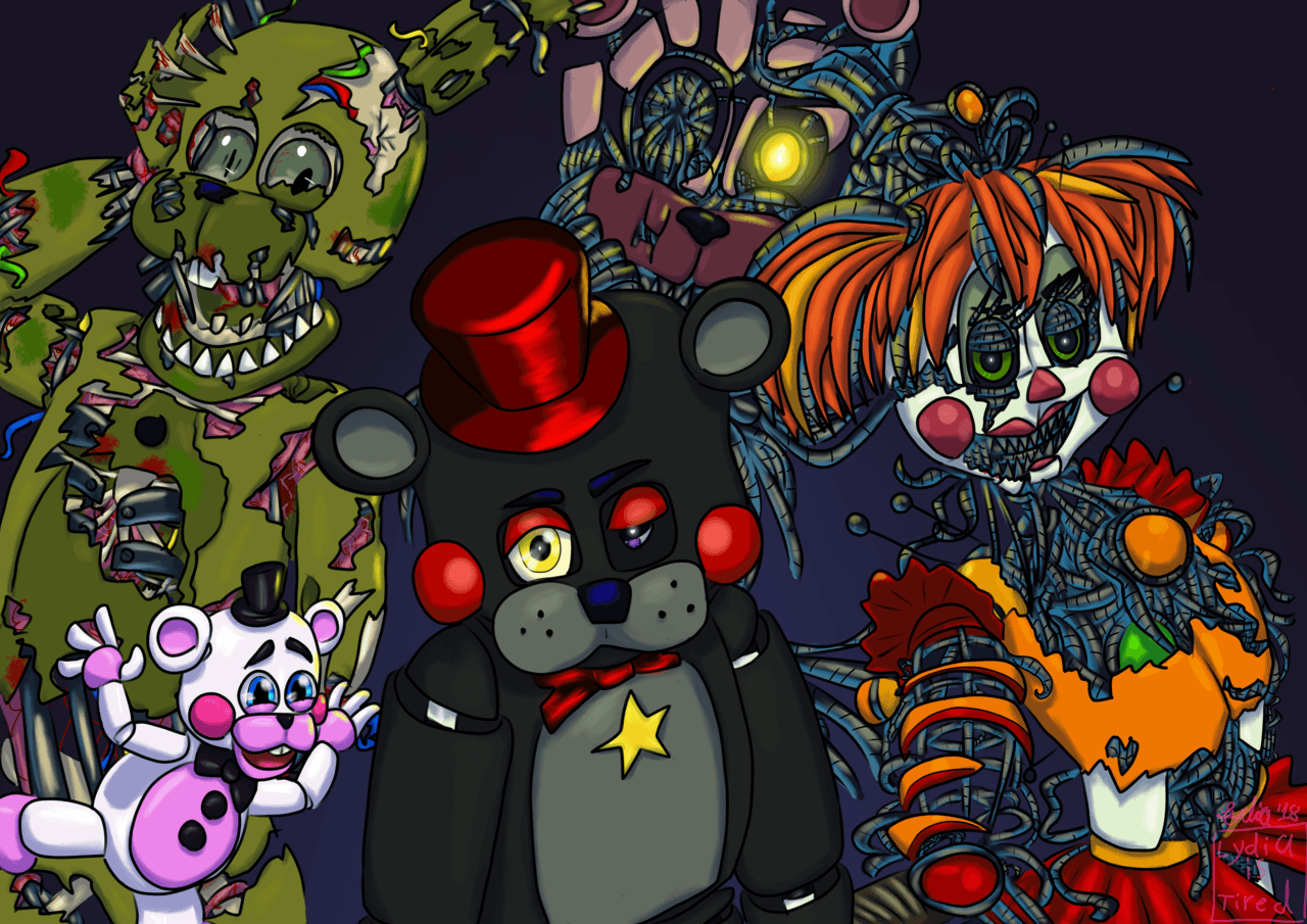 1280x905 Baby Fnaf 6 Anime. Materi Pelajaran 3
