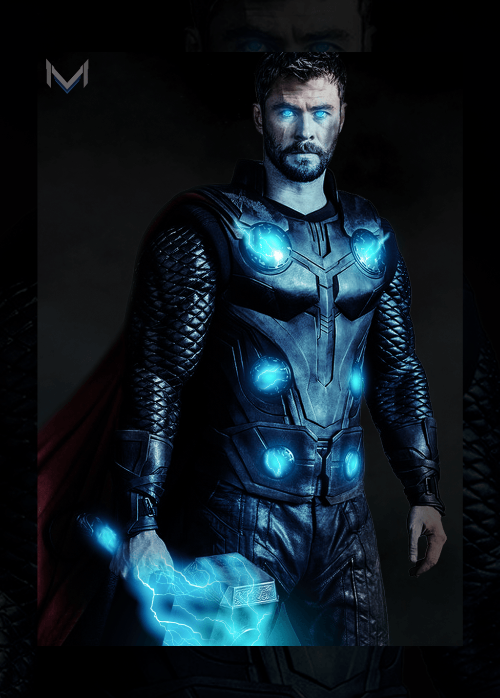 1024x1428 Thor Infinity War Phone Wallpaper