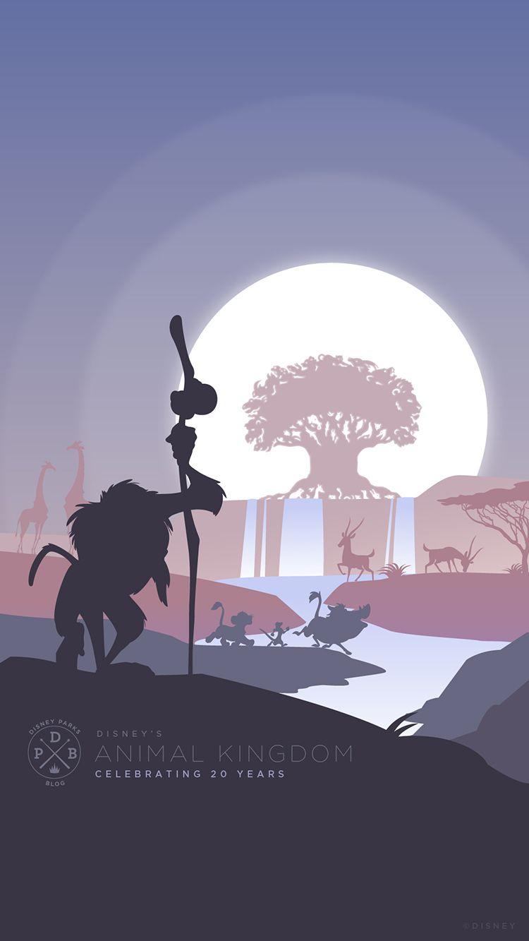 750x1333 Disney Parks Blog DAK 20th Anniversary Wallpaper