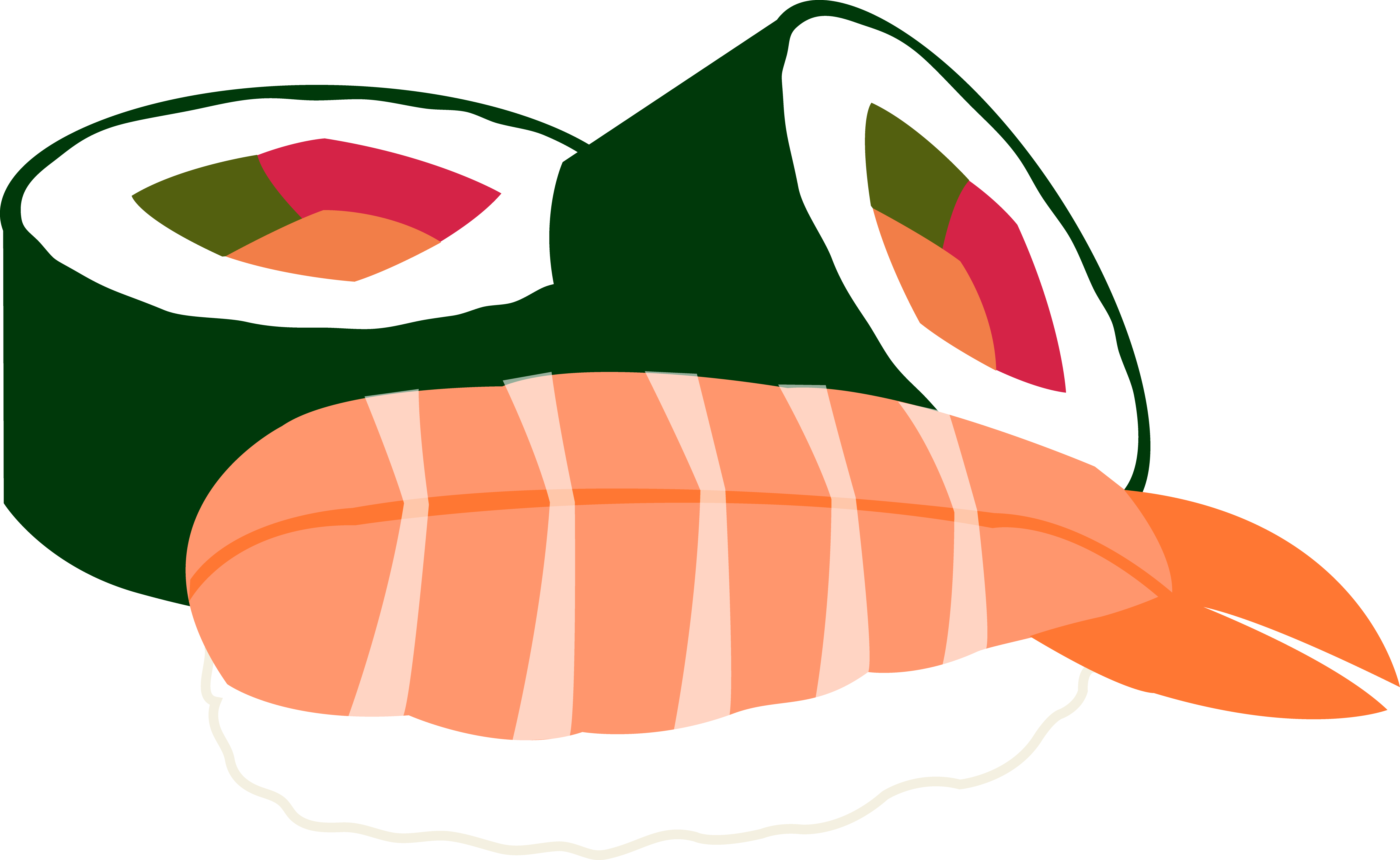 6002x3688 Free Sushi Clipart Png, Download Free Sushi Clipart Png png image, Free ClipArts on Clipart Library