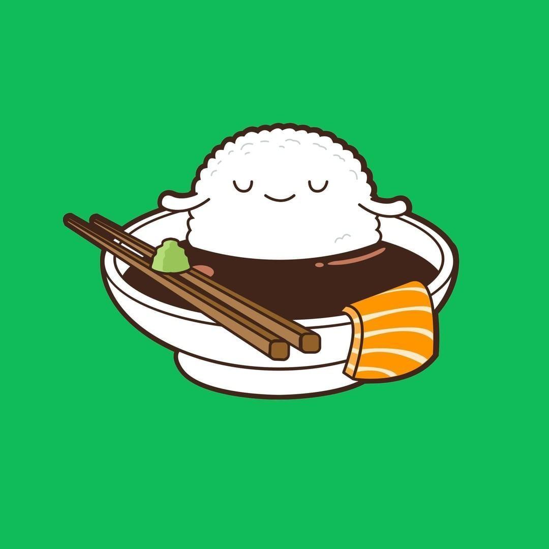 1080x1080 Redbubble on Instagram: “#Sushi deconstructed