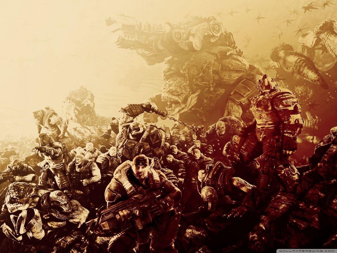 1400x1050 Art of Gears of War Ultra HD Desktop Background Wallpaper for 4K UHD TV : Widescreen & UltraWide Desktop & Laptop : Tablet