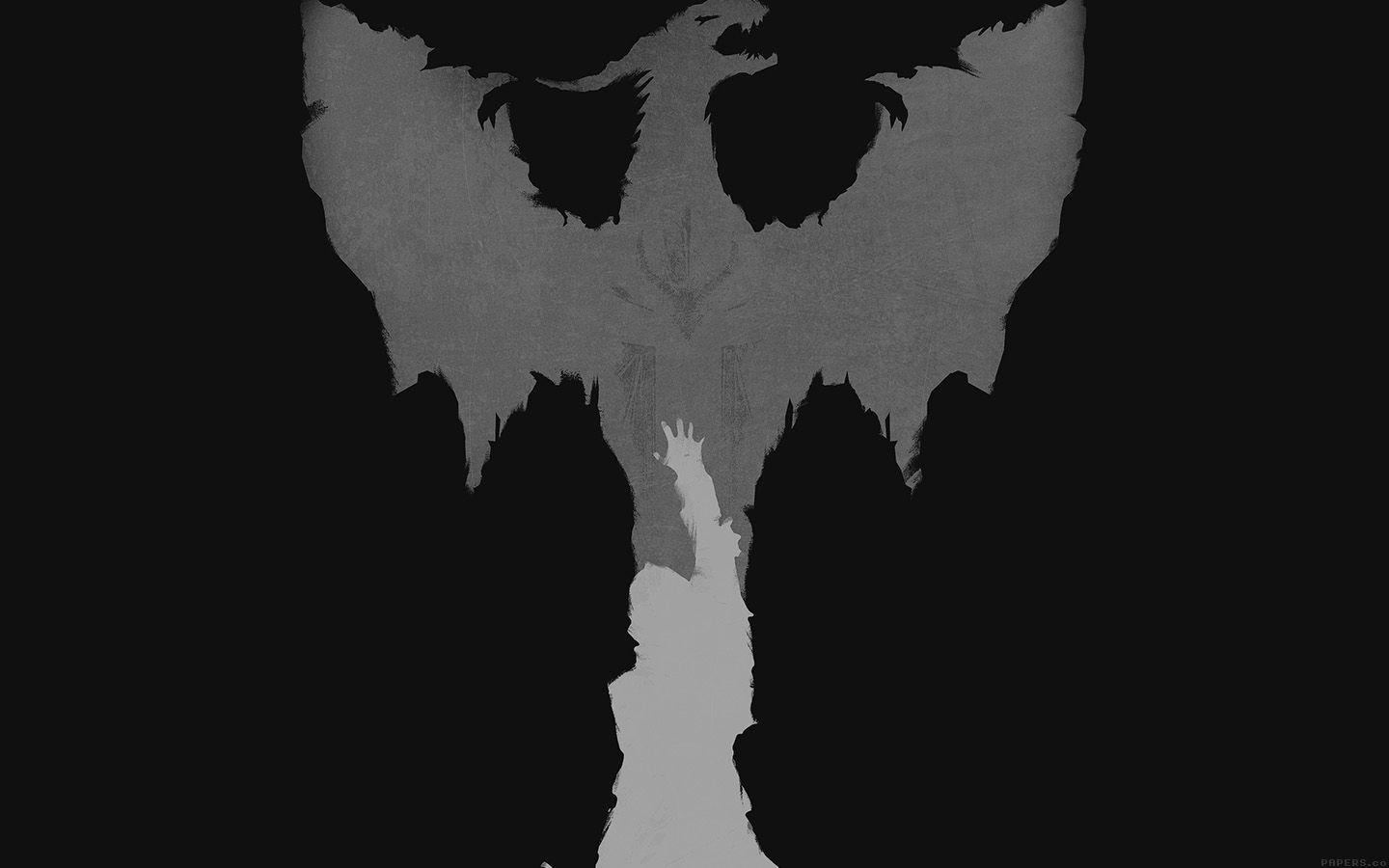 1440x900 Dark Dragon Wallpaper Background. Black background wallpaper, Wallpaper background, Background HD wallpaper