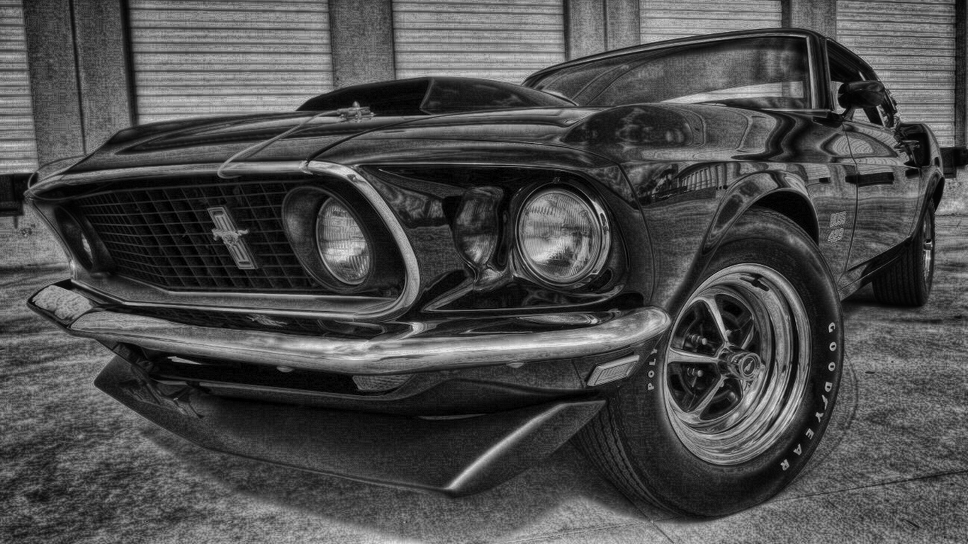 Black And White Mustang Wallpapers Top Free Black And White Mustang Backgrounds Wallpaperaccess
