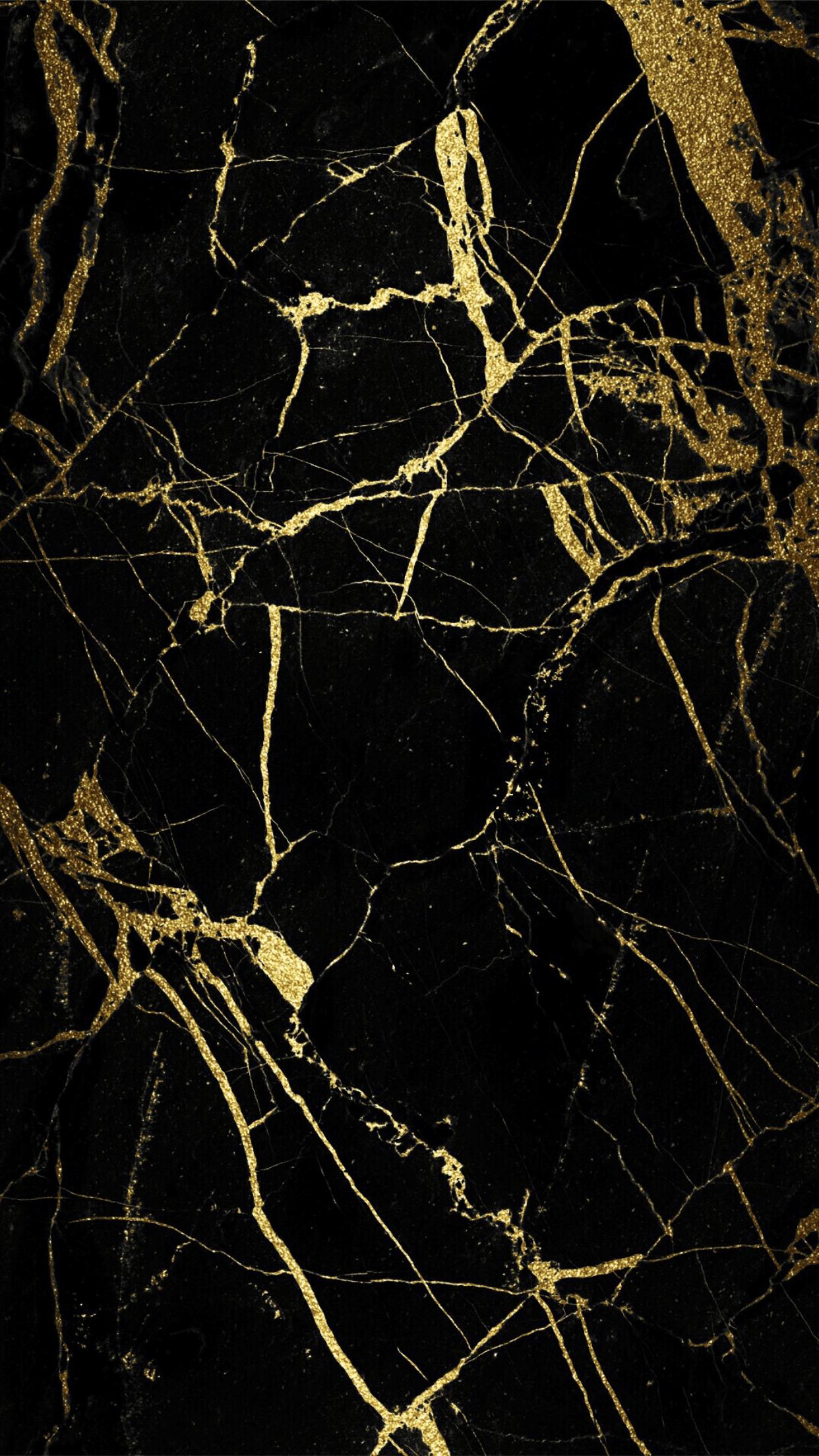 1242x2208 Black and Gold Wallpaper