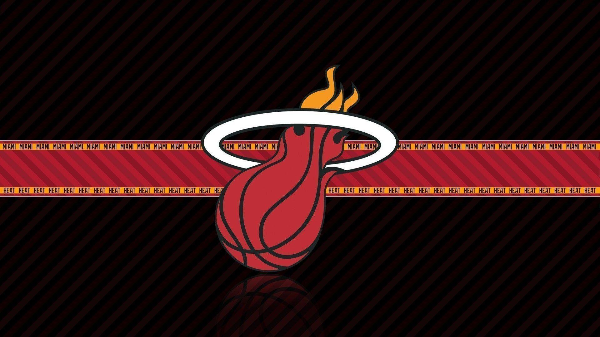 1920x1080 HD Miami Heat Wallpaper Basketball Wallpaper. Miami heat logo, Basketball wallpaper, Miami heat