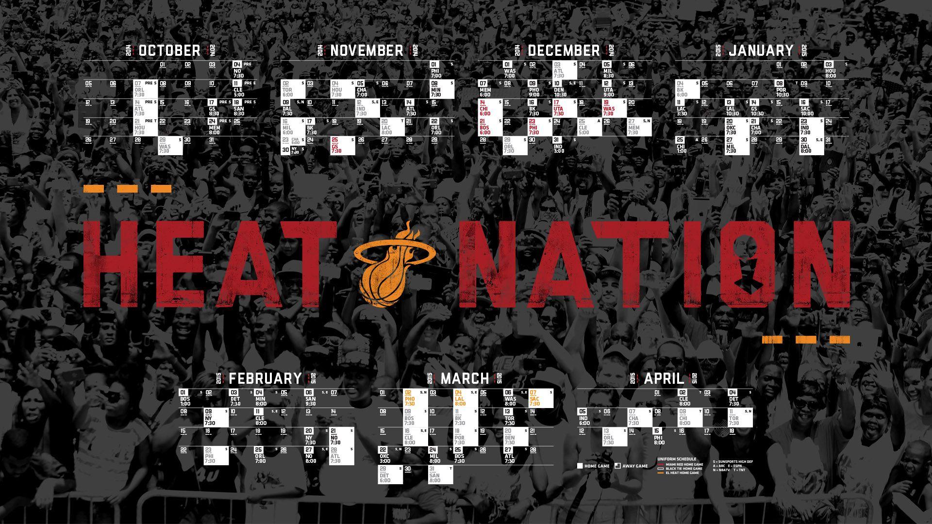 1920x1080 Miami Heat Wallpaper HD collection