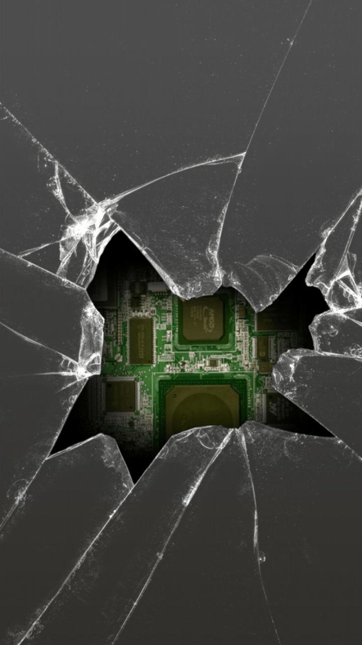 720x1280 Cell Phone Broken Screen Wallpaper .
