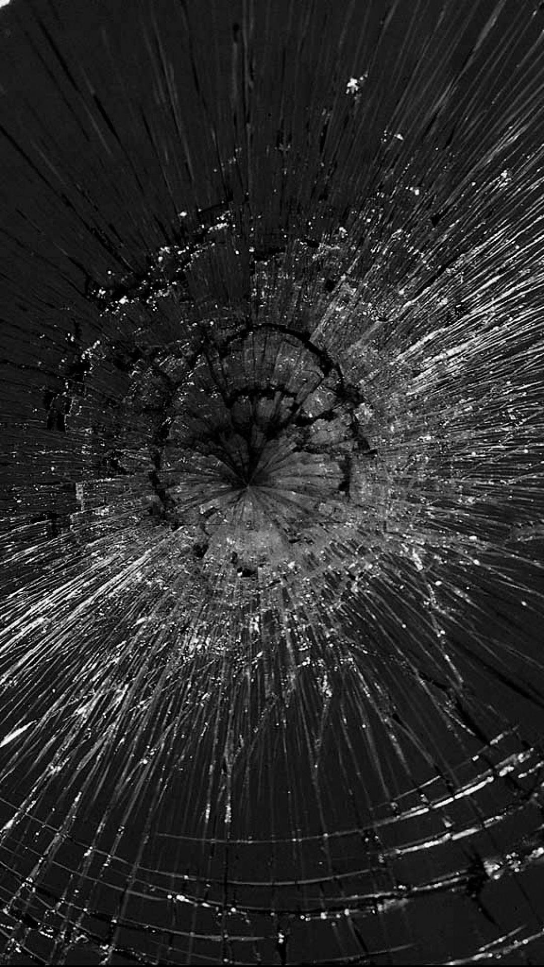1080x1920 Cracked Phone Screen Background .