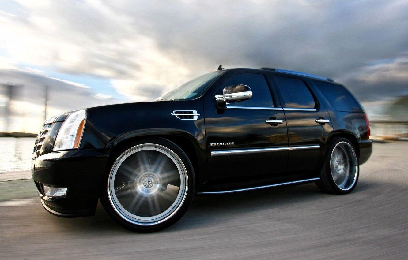 1332x850 Wallpaper Cadillac, Black, Wheel, Machine, Tuning, Speed, Turn, Car, Escalade, Car, Speed, Black, Wallpaper, Tuning, Beautiful, Wallpaper image for desktop, section cadillac